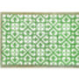My Mat Patterned Washable My Harlequin Tile Green Mat, thumbnail 2 of 4