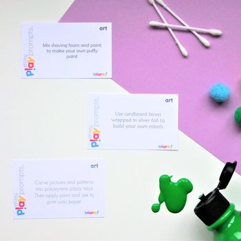 Art Play Prompts Activity Cards Mini Pack, 4 of 5
