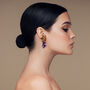 Limited Edition Luxury Amethyst Earrings, thumbnail 2 of 3