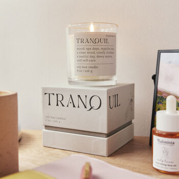 Tranquil Scented Candle, 2 of 4