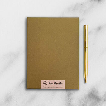 Personalised Monogram Letter Writing Set, 4 of 5