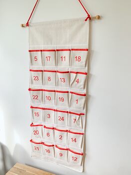 Personalised Pet Christmas Calendar Refillable, 3 of 3