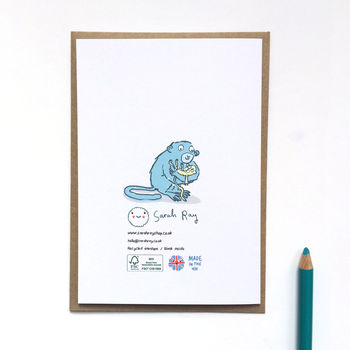 'Little Monkey' New Baby Card, 2 of 2