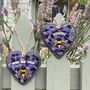 Set Of Two Slate Mosaic Heart Kits, thumbnail 1 of 4