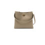 Taupe Leather Tote Bag, thumbnail 1 of 5