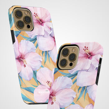 Tropical Hibiscus Tough Case For iPhone, 3 of 4