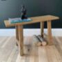 Reclaimed Wood Two Person Bench, thumbnail 2 of 3