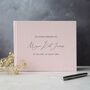 Personalised In Loving Memory Condolence Book, thumbnail 2 of 4