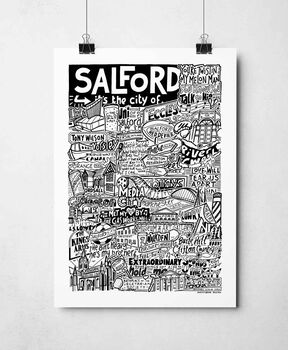 Salford Landmarks Print, 3 of 10