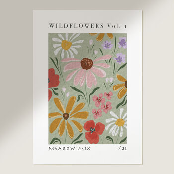 'Wildflower Vol One' Illustration Print, 2 of 3
