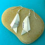 Sail Sailing Sterling Silver Earrings, thumbnail 4 of 6