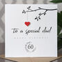 Personalised 60th Birthday Card For Special Dad, thumbnail 4 of 4