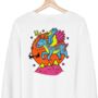 Colour In Reindeer Christmas Jumper, thumbnail 4 of 8