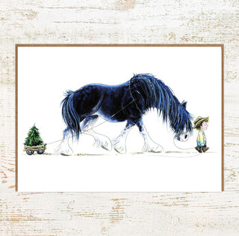 Horse And Pony Christmas Card Pack, 2 of 5