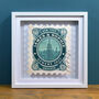 Personalised 'Postage Stamp' Special Occasion Print, thumbnail 9 of 9