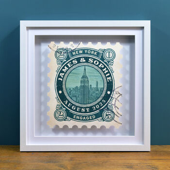 Personalised 'Postage Stamp' Special Occasion Print, 9 of 9