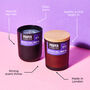 Netflix And Chill Chocolate + Truffle Scented Soy Wax Candle, thumbnail 4 of 9