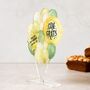 Personalised Helium Balloon Card, Congratulations, thumbnail 3 of 5