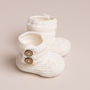 Hand Crochet Baby Cotton Boots, thumbnail 1 of 10