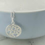 Round Silver Mothers Day Heart Pendant, thumbnail 1 of 6