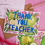 Thank You Teacher Card, thumbnail 2 of 6