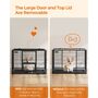 Heavy Duty Dog Crate Metal Dog Cage, thumbnail 3 of 7