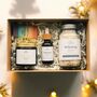 Aromatherapy Christmas Pamper Gift Box, Relaxing Birthday Gift For Her, Organic Scented With Pure Essential Oils Vegan, thumbnail 1 of 12