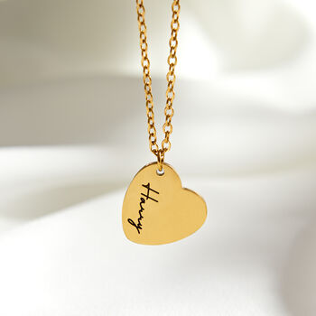 Personalised Heart Pendant Necklace, 6 of 10