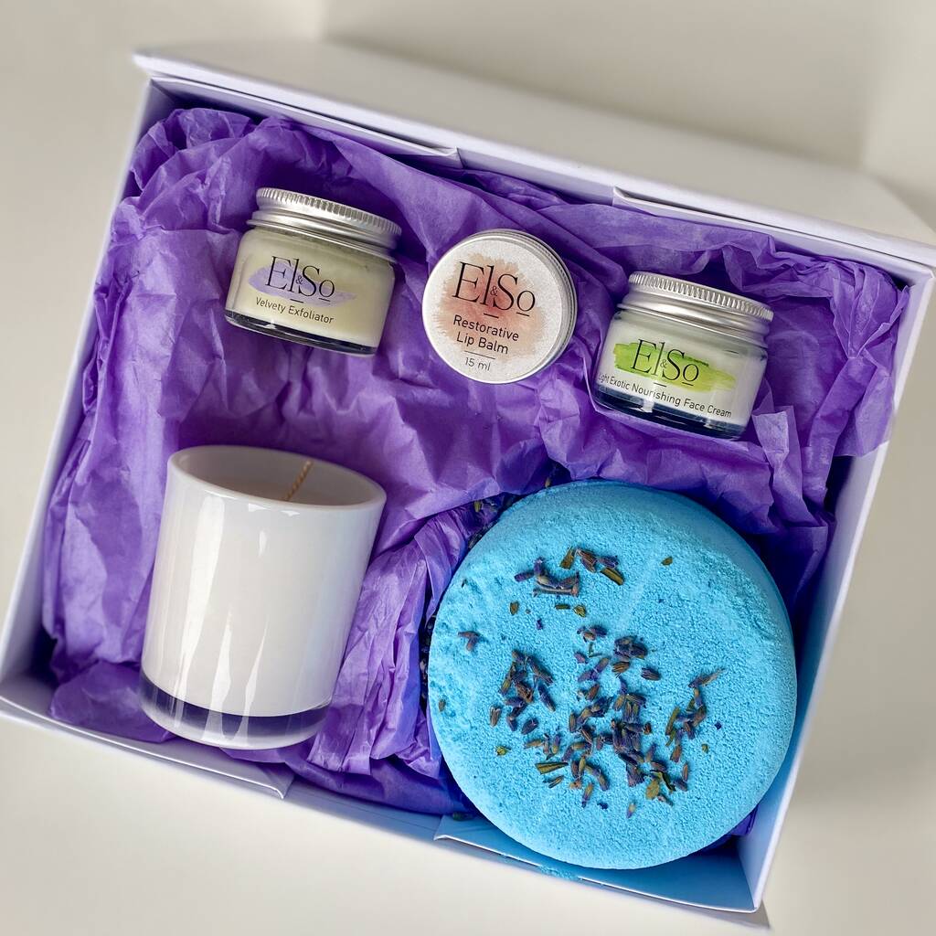 Vegan Spa And Beauty Gift Set By El&So