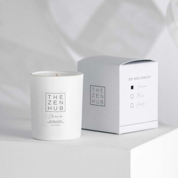 Scented Votive Candle Gift Set, 4 of 8