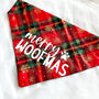 Merry Woofmas Dog Bandana, thumbnail 4 of 6