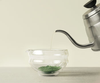 Glass Katakuchi Matcha Tea Brewing Bowl, 9 of 12