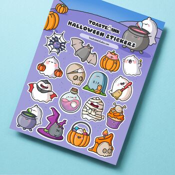 Halloween Sticker Sheet | Cute Stickers, 5 of 5