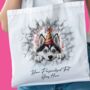 Personalised Husky Birthday Break Through Dog, thumbnail 8 of 8
