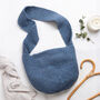 Moss Stitch Bag Easy Knitting Kit, thumbnail 1 of 9