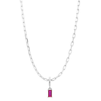 July Birthstone Necklace, 8 of 9