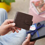 Personalised Leather Wallet With Zip Coin Section, thumbnail 3 of 5