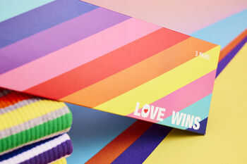 Rainbow Pride Novelty Sock Gift Set, 3 of 7