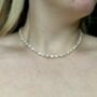 Freshwater Pearl And 18ct Gold Vermeil Necklace, thumbnail 1 of 8
