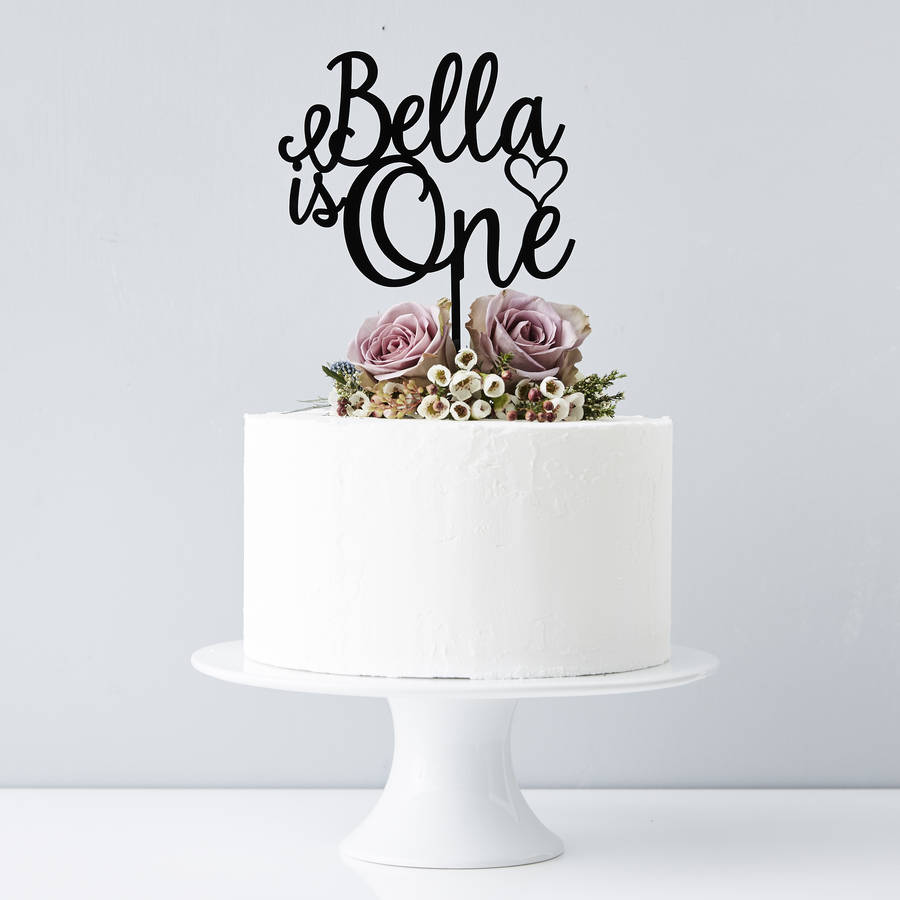 The Perfect Finishing Touch - 14 Adorable Personalised Cake Toppers |  weddingsonline