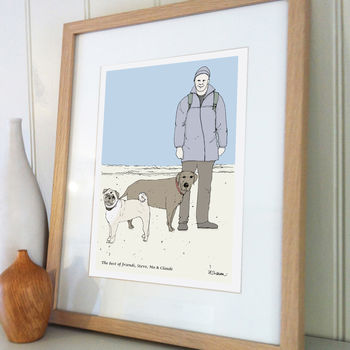 Personalised Portrait With Your Pet, 10 of 12