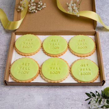 Iced Get Well Soon Biscuits, 2 of 3