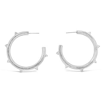Maxi Solaris Hoop Earrings, 4 of 5