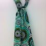 Long Luxurious Silk Scarf In Pink Or Green, thumbnail 7 of 9