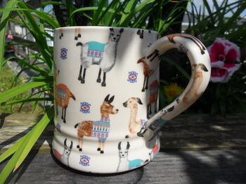 Tankard Mug In Llamas Design, 3 of 6