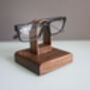 Luxury Walnut Glasses Stand Display Holder Personalised, thumbnail 1 of 7