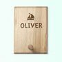 Personalised Kid's Sailing Boat Coat Hook, thumbnail 1 of 6