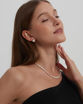 Classic Pearl Ear Studs, 4 of 6