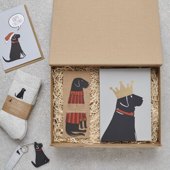 Black Labrador Dog Bookmark Personalised Option, 8 of 12
