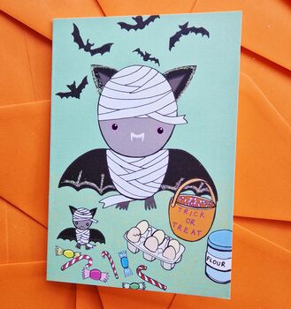 'Halloween' Mixed Pack Of Eight Cards, 9 of 9